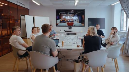 Brandpie meeting filmed for brand awareness Brandpie meeting