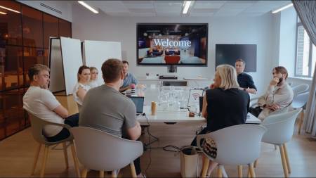 Brandpie meeting filmed for brand awareness Brandpie meeting